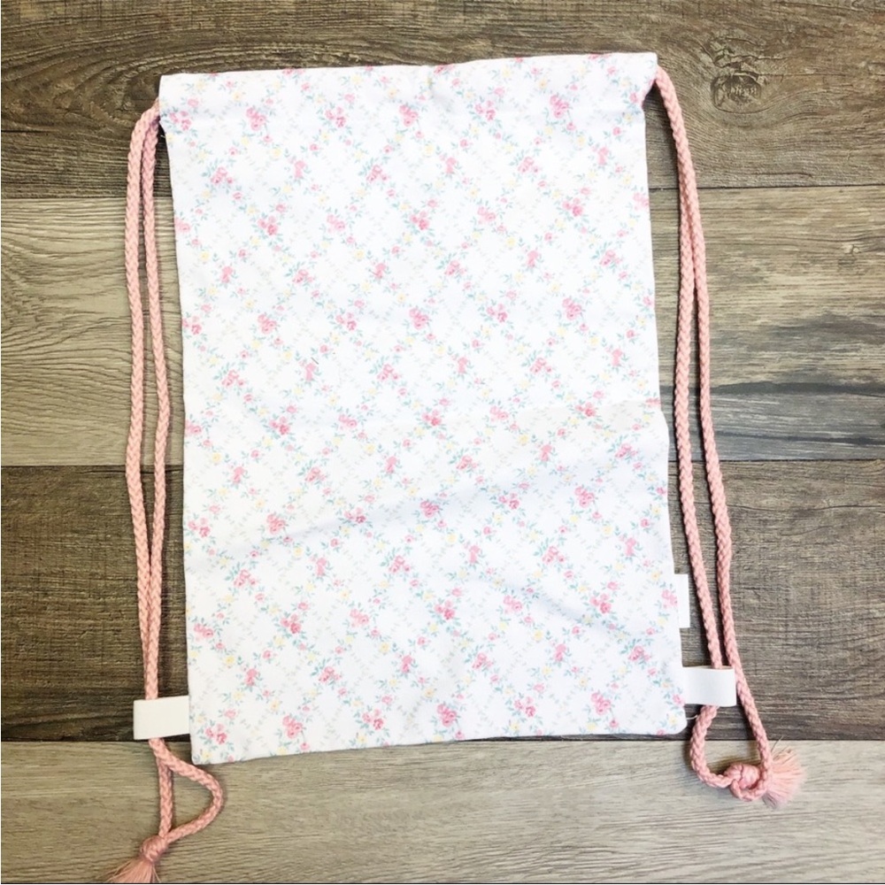Superga x LoveShackFancy Drawstring Backpack NEW - Picture 3 of 5